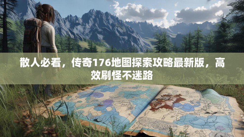散人必看，传奇176地图探索攻略最新版，高效刷怪不迷路