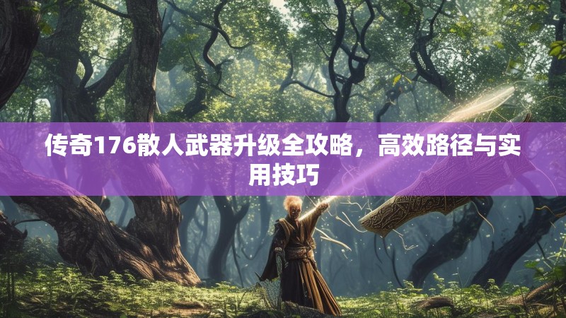 传奇176散人武器升级全攻略，高效路径与实用技巧
