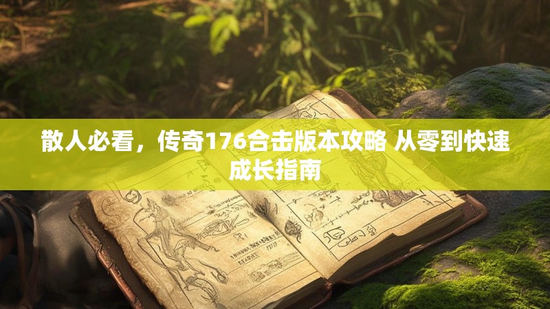 散人必看，传奇176合击版本攻略 从零到快速成长指南