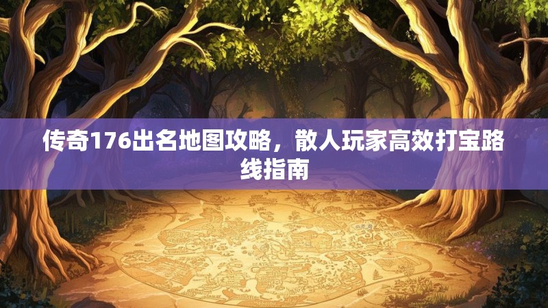 传奇176出名地图攻略，散人玩家高效打宝路线指南