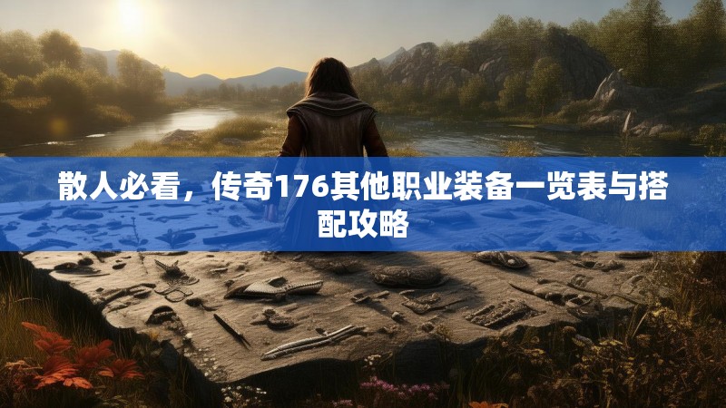 散人必看，传奇176其他职业装备一览表与搭配攻略