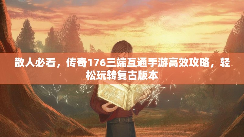 散人必看，传奇176三端互通手游高效攻略，轻松玩转复古版本