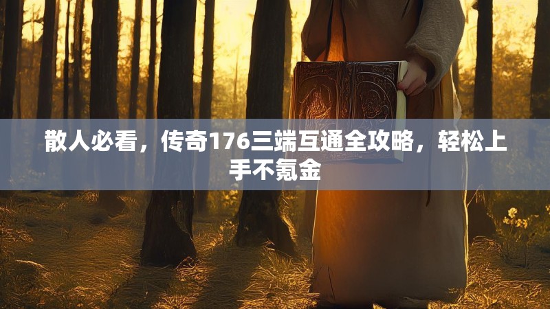散人必看,传奇176三端互通全攻略,轻松上手不氪金