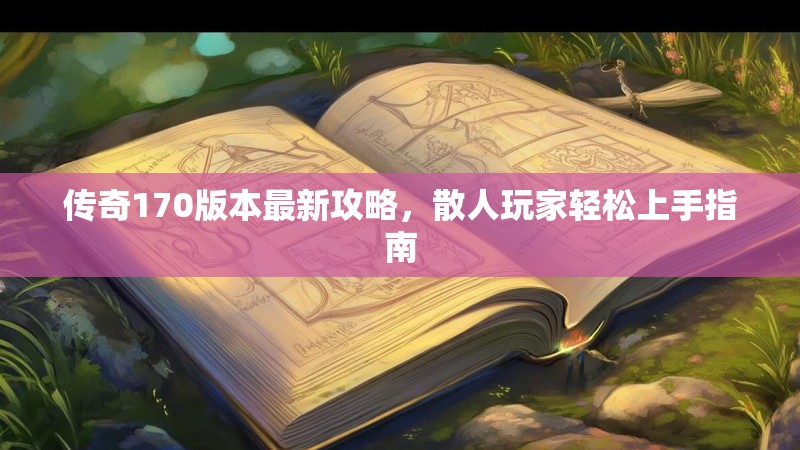 传奇170版本最新攻略，散人玩家轻松上手指南