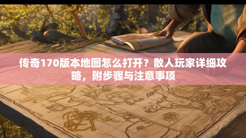 传奇170版本地图怎么打开？散人玩家详细攻略，附步骤与注意事项
