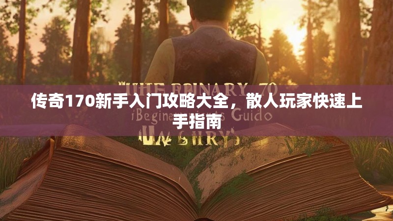 传奇170新手入门攻略大全，散人玩家快速上手指南