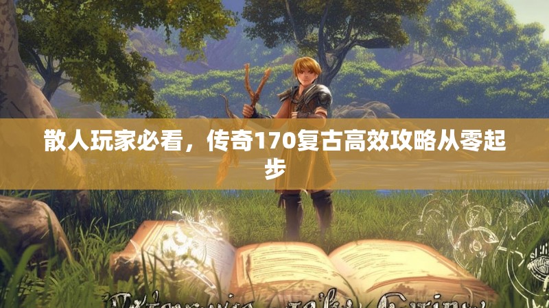 散人玩家必看，传奇170复古高效攻略从零起步