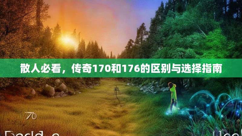 散人必看，传奇170和176的区别与选择指南