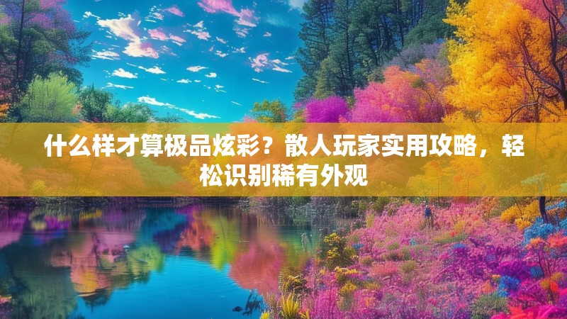 什么样才算极品炫彩？散人玩家实用攻略，轻松识别稀有外观