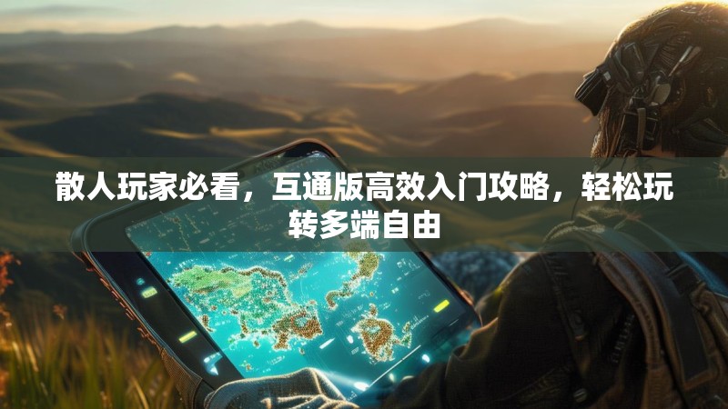 散人玩家必看,互通版高效入门攻略,轻松玩转多端自由