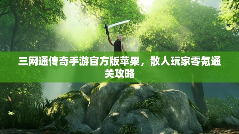 三网通传奇手游官方版苹果，散人玩家零氪通关攻略