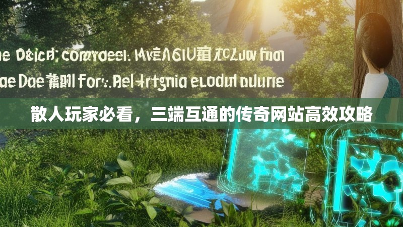 散人玩家必看，三端互通的传奇网站高效攻略