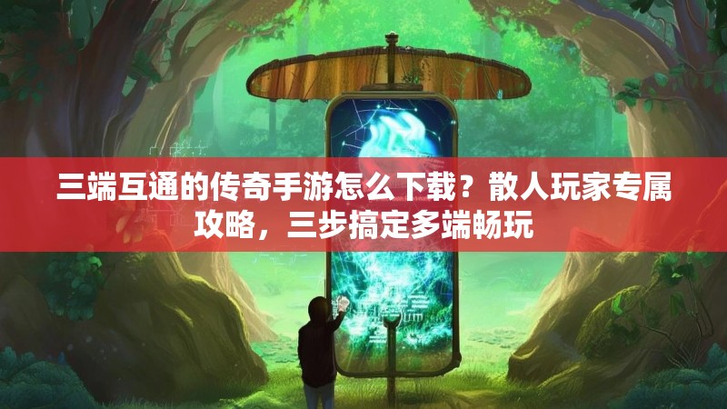 三端互通的传奇手游怎么下载?散人玩家专属攻略,三步搞定多端畅玩