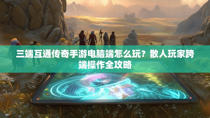 三端互通传奇手游电脑端怎么玩？散人玩家跨端操作全攻略