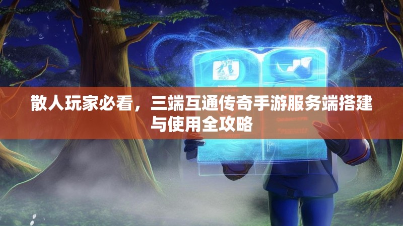散人玩家必看，三端互通传奇手游服务端搭建与使用全攻略