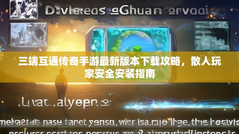 三端互通传奇手游最新版本下载攻略，散人玩家安全安装指南
