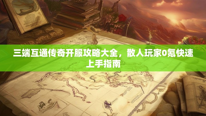 三端互通传奇开服攻略大全，散人玩家0氪快速上手指南