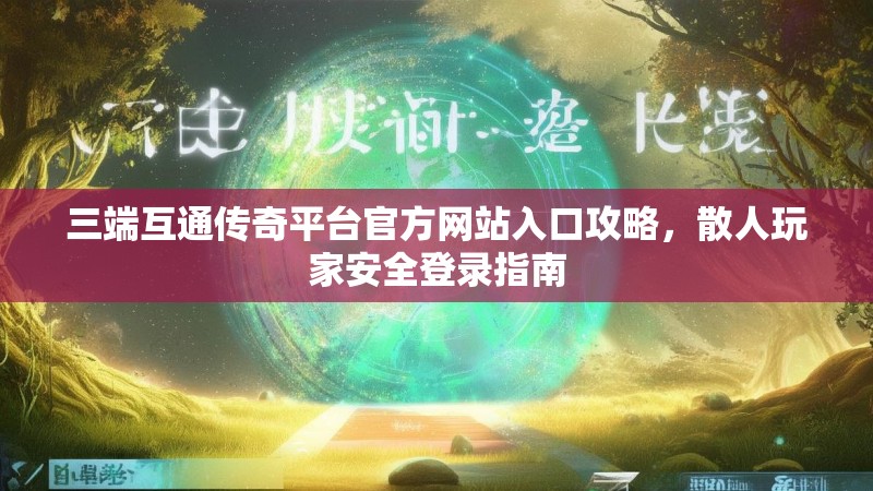 三端互通传奇平台官方网站入口攻略，散人玩家安全登录指南