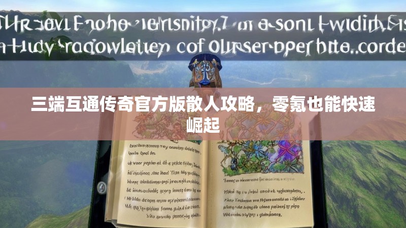 三端互通传奇官方版散人攻略,零氪也能快速崛起