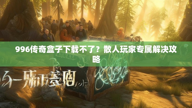 996传奇盒子下载不了？散人玩家专属解决攻略