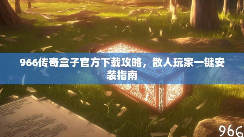 966传奇盒子官方下载攻略，散人玩家一键安装指南