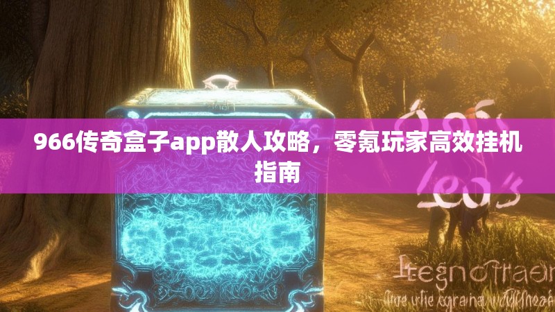 966传奇盒子app散人攻略，零氪玩家高效挂机指南