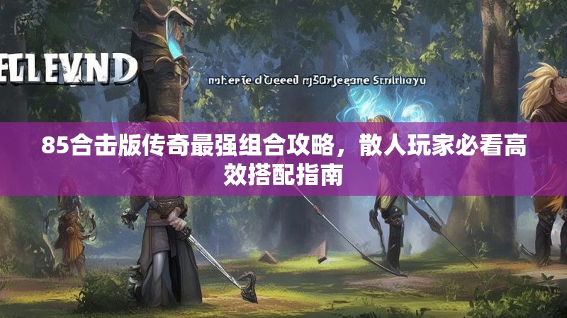 85合击版传奇最强组合攻略,散人玩家必看高效搭配指南
