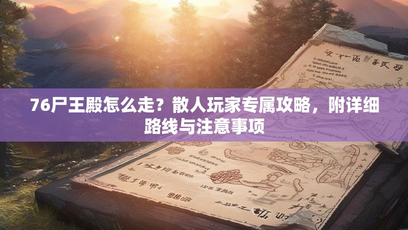 76尸王殿怎么走?散人玩家专属攻略,附详细路线与注意事项