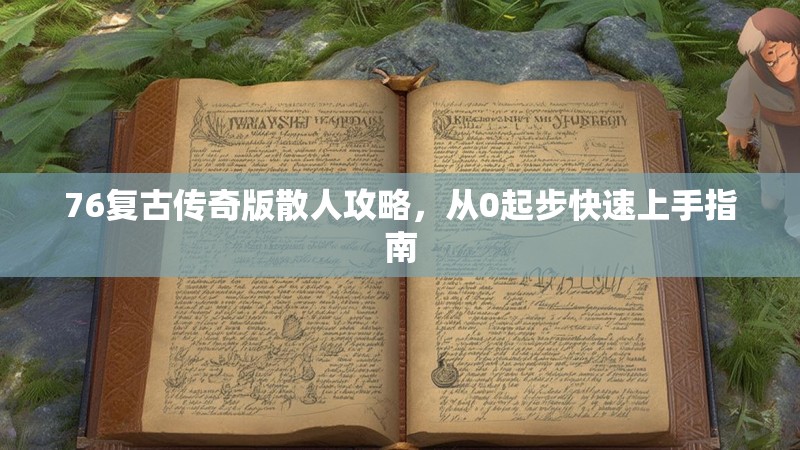 76复古传奇版散人攻略，从0起步快速上手指南