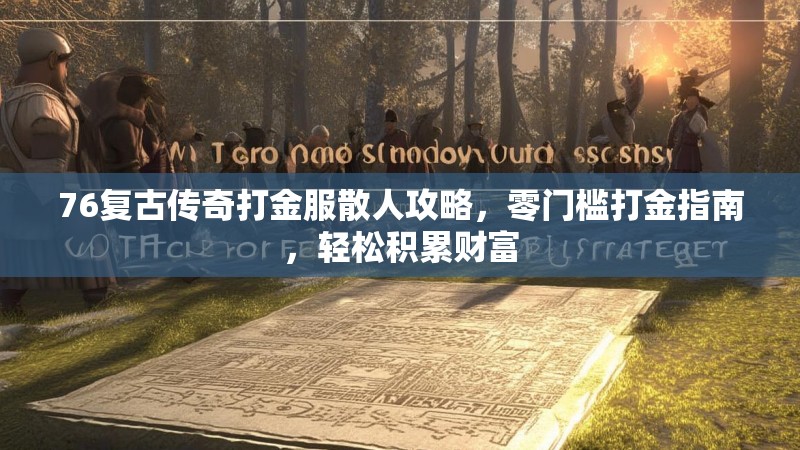 76复古传奇打金服散人攻略,零门槛打金指南,轻松积累财富