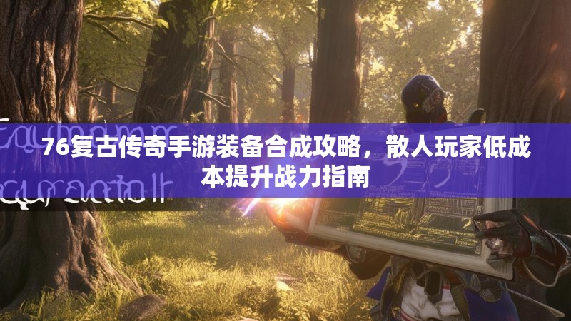 76复古传奇手游装备合成攻略，散人玩家低成本提升战力指南