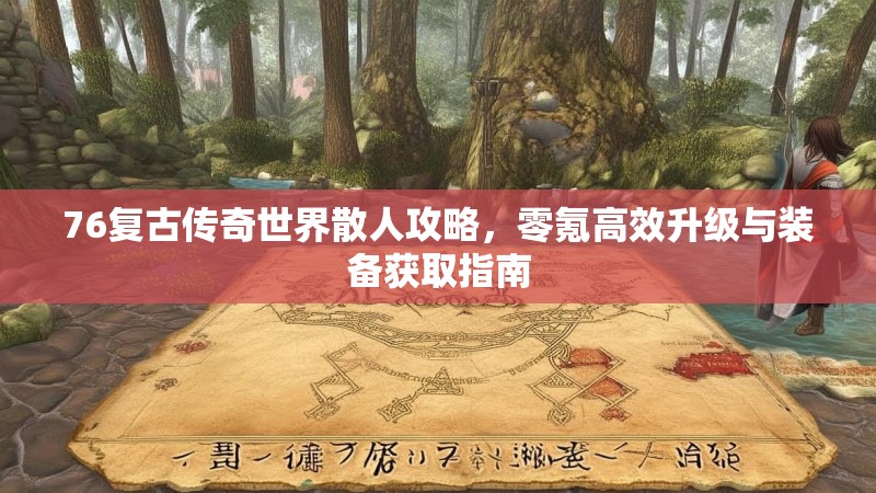 76复古传奇世界散人攻略，零氪高效升级与装备获取指南