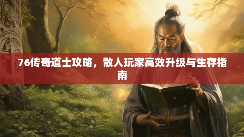 76传奇道士攻略，散人玩家高效升级与生存指南