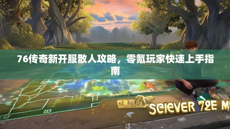 76传奇新开服散人攻略，零氪玩家快速上手指南