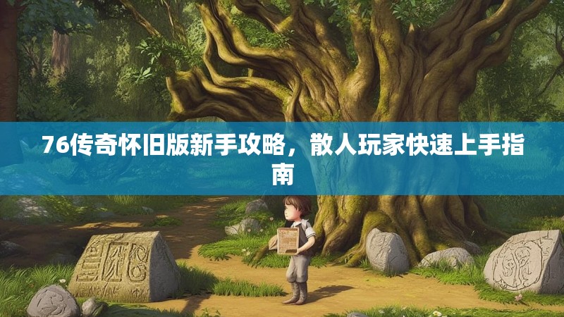 76传奇怀旧版新手攻略,散人玩家快速上手指南