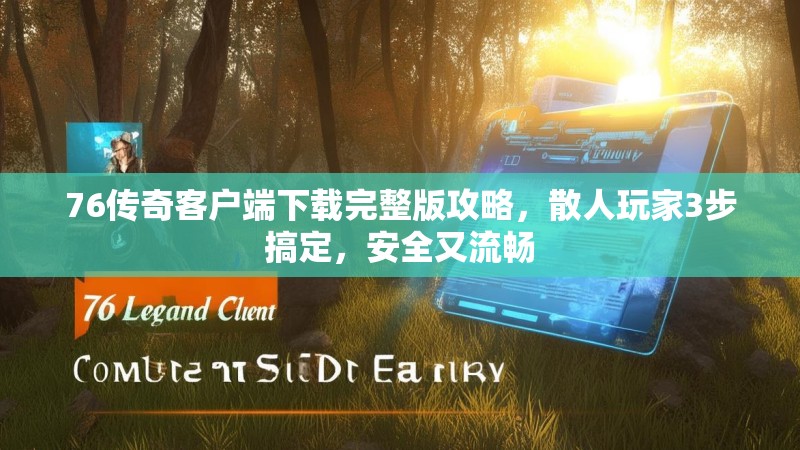 76传奇客户端下载完整版攻略，散人玩家3步搞定，安全又流畅