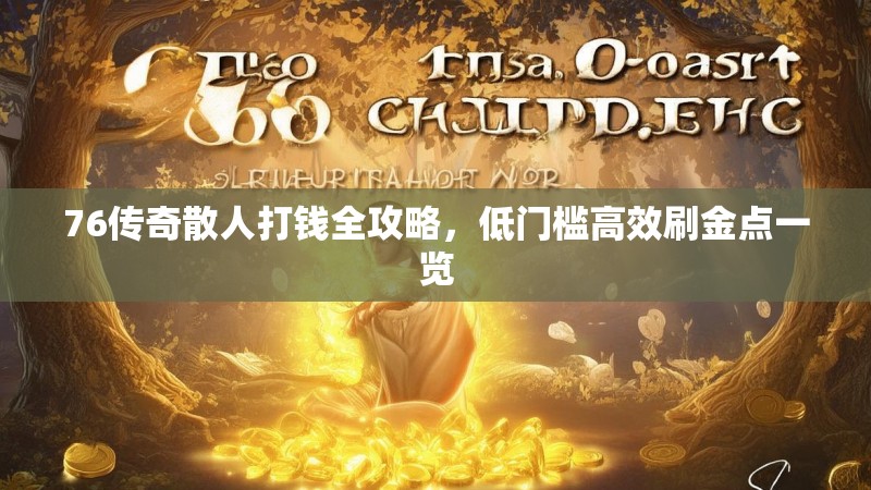76传奇散人打钱全攻略，低门槛高效刷金点一览