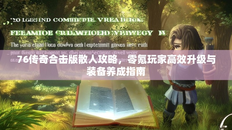 76传奇合击版散人攻略，零氪玩家高效升级与装备养成指南