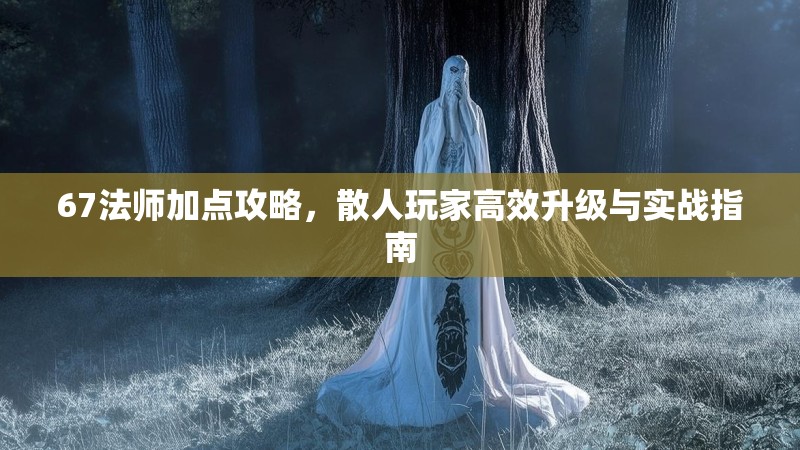 67法师加点攻略，散人玩家高效升级与实战指南