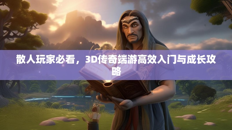 散人玩家必看,3D传奇端游高效入门与成长攻略