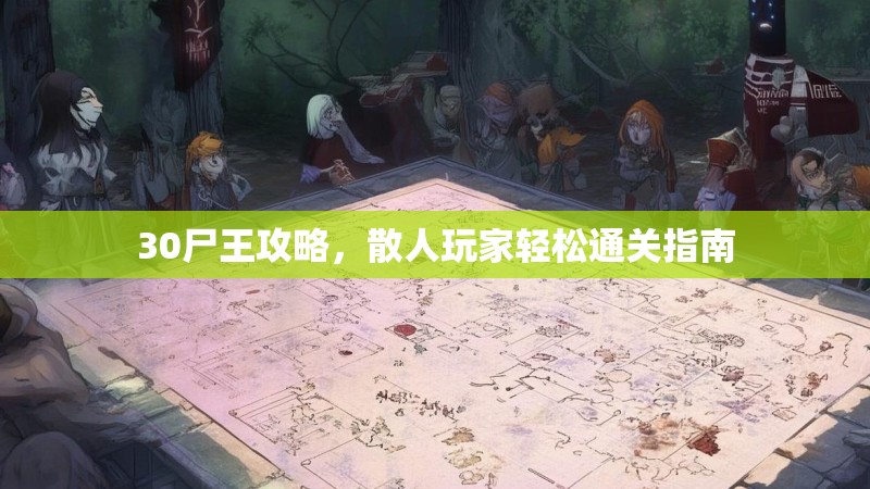 30尸王攻略，散人玩家轻松通关指南