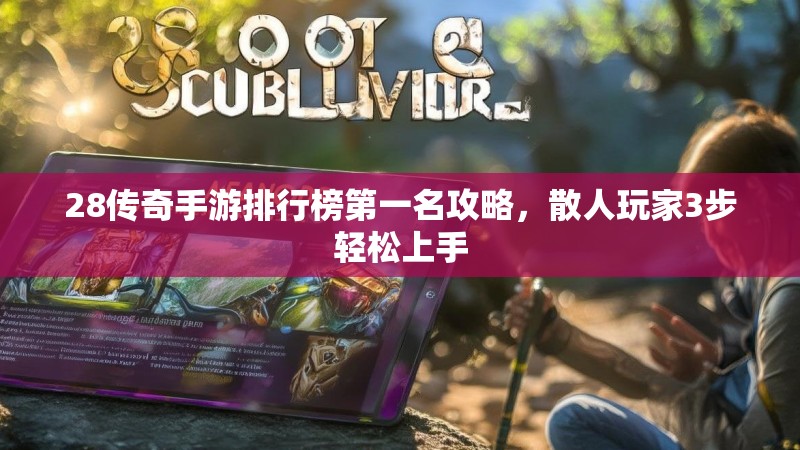 28传奇手游排行榜第一名攻略，散人玩家3步轻松上手