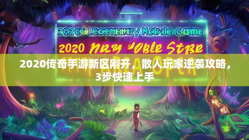 2020传奇手游新区刚开，散人玩家逆袭攻略，3步快速上手
