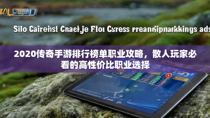 2020传奇手游排行榜单职业攻略，散人玩家必看的高性价比职业选择