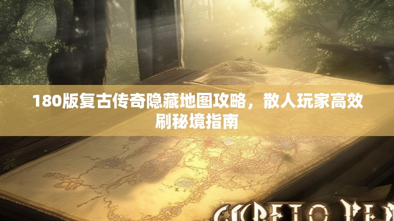 180版复古传奇隐藏地图攻略，散人玩家高效刷秘境指南