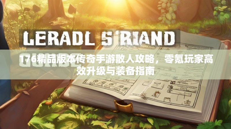 176精品版本传奇手游散人攻略,零氪玩家高效升级与装备指南