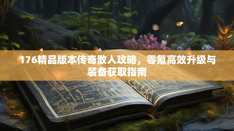 176精品版本传奇散人攻略,零氪高效升级与装备获取指南