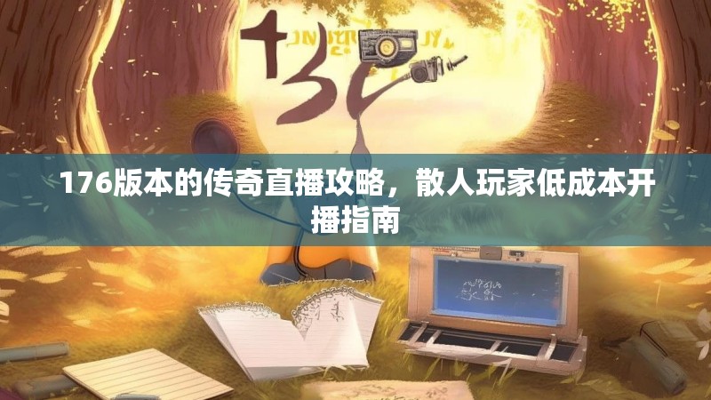 176版本的传奇直播攻略，散人玩家低成本开播指南
