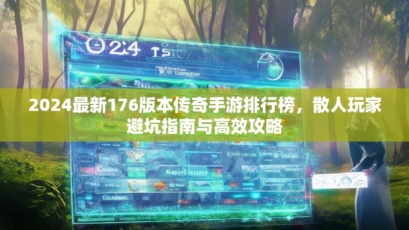 2024最新176版本传奇手游排行榜,散人玩家避坑指南与高效攻略