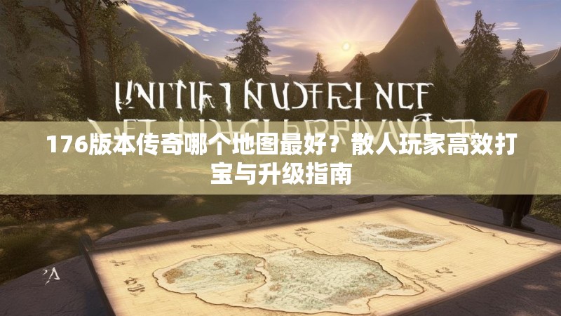 176版本传奇哪个地图最好？散人玩家高效打宝与升级指南